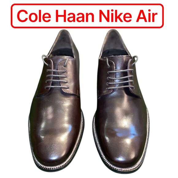 Cole Haan With Nike Air Sole Dress Shoes Men’s Size 11Brown Leather NEW Lot